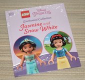 Jasmine and Snow White Lego Disney Princess Enchanted Collection Hard Cover Book in Joliet, Illinois