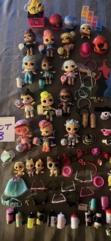 LOT #3 Sparkle Lol mini surprise doll lot in Yorkville, Illinois