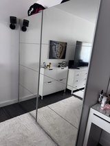 Large Wardrobe with Mirror Sliding Doors in Stuttgart, GE