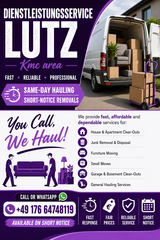 Fast • Reliable • Professional  Same-Day Hauling Short-Notice Removals  You Call, We Haul!  We p... in Ramstein, Germany