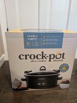 Crock pot slow cooker 6 qt (NIB) in Naperville, Illinois