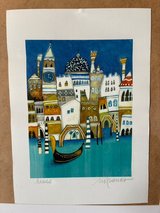 poster from Venice Italy in Stuttgart, GE