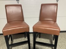 Leather high table chairs in Batavia, Illinois