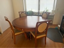 Wooden Table in Ramstein, Germany