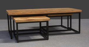 Industrial coffee table in Ramstein, Germany