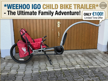 Weehoo iGo Child Bike Trailer for Sale - Used (Excellent Condition) in Stuttgart, GE