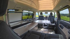 2019 Mercedes V250 Marco Polo 4-seater van with full kitchen, sleeps 4, all records in Wiesbaden, GE