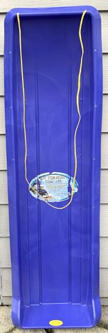 THINK SNOW! ESP 66" Family Fun Toboggan Luge Sled / 2-4 seater *EUC* in Chicago, Illinois
