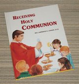 Vintage 1991 Receiving Holy Communion Hard Cover Book in Plainfield, Illinois