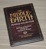 The Middle Earth Puzzle Collection Padded Hard Cover Book Riddles Enigmas Tolkien's World in Oswego, Illinois