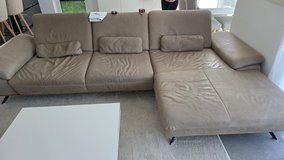 Aniline Leather corner Sofa in Ramstein, Germany