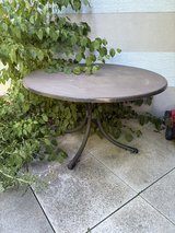 Outdoor table in Ramstein, Germany