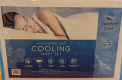 BRAND NEW Queen Comfort Cool 4-Piece Sheet Set - Ultra-Soft & Cooling in Lawton, Oklahoma