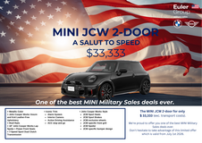 2027 BMW/MINI Special Promotion in Ramstein, Germany