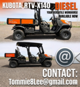 2024 Kubota RTV-X1140 4x4 Farm Utility in Philadelphia, Pennsylvania