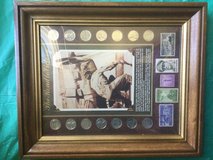 Framed world war II coin set. in Alamogordo, New Mexico