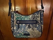 Vera Bradley Santiago Blue Floral Quilted Crossbody in Plainfield, Illinois