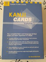 Kanji Flash Cards in Okinawa, Japan