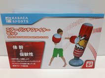 Punching Bag and Gloves in Okinawa, Japan