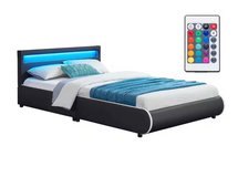 Bed with mattress led like new in Ramstein, Germany