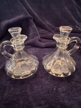 Vintage Anchor Hocking Clear glass cruets (2) in Naperville, Illinois