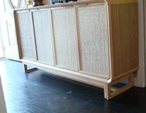 Like-new  Hallway buffet light beige in Fort Bliss, Texas