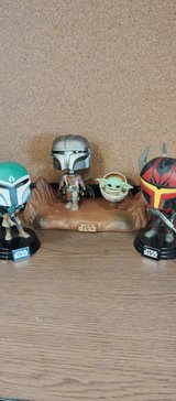Mandalorian bubble head set in Okinawa, Japan