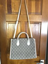 JustFab Faux Leather & Canvas Purse Handbag in St. Charles, Illinois