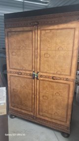 Large Cabinet with Map Motif Throughout in Camp Lejeune, North Carolina