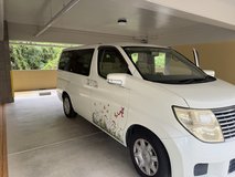 Nissan Elgrand in Okinawa, Japan