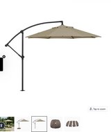 9’ Cantilever Patio Umbrella - NEW - Unopened Box in Aurora, Illinois