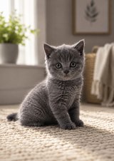 British shorthair kitten / Baby cats in Ramstein, Germany