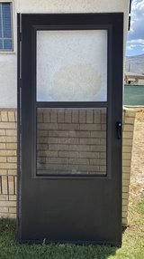 36" Screen/Storm Door - Complete, Nice Condition in Alamogordo, New Mexico