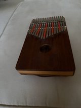 Kalimba. Wooden African musical instrument in Kingwood, Texas