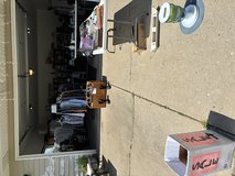 Garage sale in Oswego, Illinois