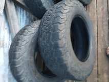 4 B F Goodrich LT 275/70/17 tires in Macon, Georgia