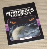 World of the Unexplained Mysterious Creatures Book in Joliet, Illinois