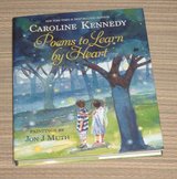 Poems to Learn by Heart by Caroline Kennedy Hard Cover Book w Dust Jacket in Joliet, Illinois