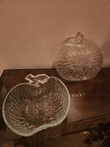 2 Vintage Apple Shaped Salad Bowls in Aurora, Illinois