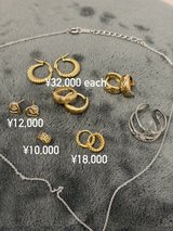 Real 18k Japan Gold Jewelries in Okinawa, Japan