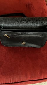 navy blue leather shoulder purse in Ramstein, Germany