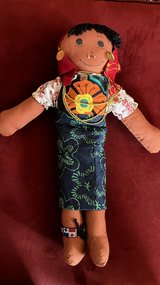 Cloth doll from Panama in Ramstein, Germany
