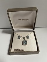 Blue Topaz Necklace/Earrings Set in Alamogordo, New Mexico