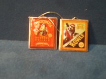 FIVE THIN DISNEY EMBOSED ORNAMENTS in Naperville, Illinois