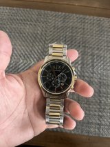 Armani Exchange Two-Tone Chronograph Men's Watch (Model: AX7148SET) in Okinawa, Japan