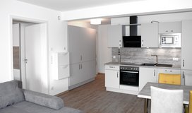Weiden- furnished 1 bedroom apartment with terrace in Grafenwoehr, GE