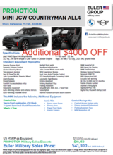 BMW & MINI SUMMER SALE – EXCLUSIVE MILITARY OFFERS AVAILABLE NOW in Ramstein, Germany
