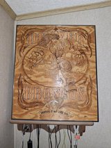 Denver Broncos Hand made Pyrography in Camp Lejeune, North Carolina