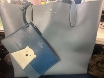 Kate Spade New York reversible tote/purse/bag and wristlet in Leesville, Louisiana