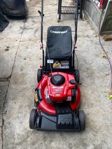 Troy-Bilt TB200 SELF-PROPELLED Rear Bagger/ Mulcher mower in Okinawa, Japan